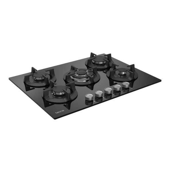 Tecna Siyah Ankastre Set  (8471 5 Gözlü Döküm Izgara 70 Cm Ankastre Ocak-8126 6 Fonksiyon Fırın-Tecna 8871 60 cm Duvar Tipi Davlumbaz) - 6