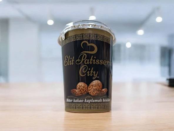 3 Adet (140 Gr) Bitter Kakao Kaplamalı Bisküvi - 2