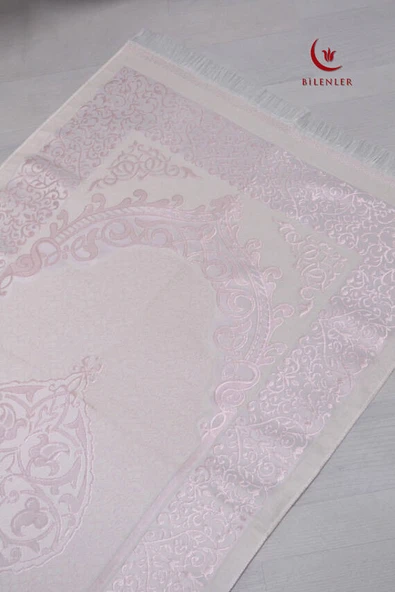 Pamuk Tafta Seccade Pembe - Resim 2