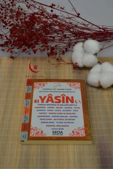 Çok Kolay Okunan Bilgisayar Hatlı 41 Yasin Cami Boy ürün görseli