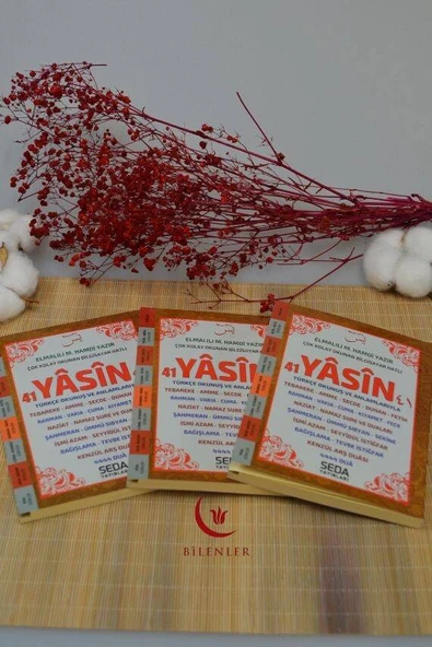 Çok Kolay Okunan Bilgisayar Hatlı 41 Yasin Rahle Boy - Resim 4