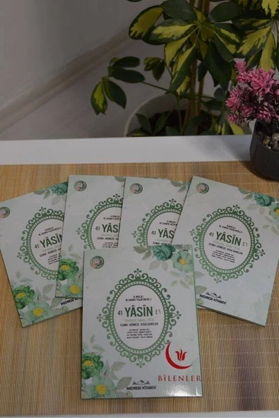 Mevlit Hediyeliği 41 Yasin Bilgisayar Hatlı Türkçe Okunuş Mealli ve Sesli 5 Adet Yeşil ürün görseli
