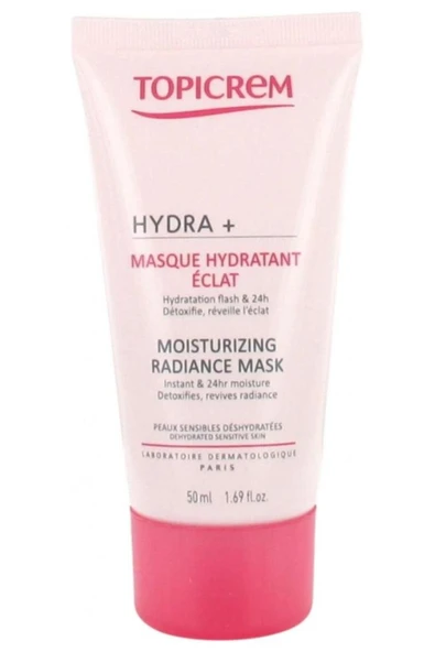 Topicrem Hydra+ Moisturizing Radiance Mask 50ml