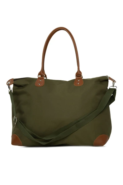 Bagmori Haki Baby Bag Baskılı Garnili Anne Bebek Çantası - 3