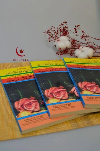 Beş Vakit Namazda Mübarek Gün ve Gecelerde Okunacak Dualar Yasin-i Şerif Tebareke ve Amme Sureleri Orta Boy - Resim 2