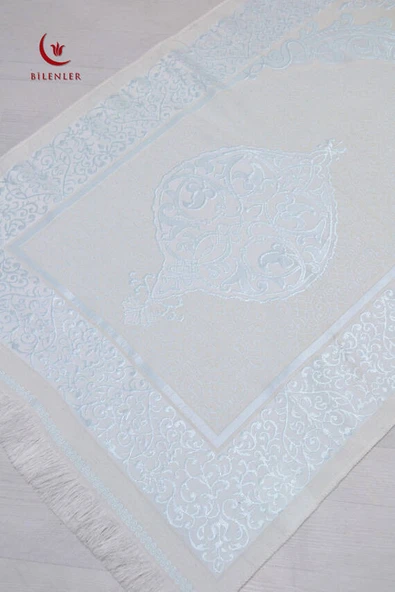 Pamuk Tafta Seccade Beyaz - Resim 2