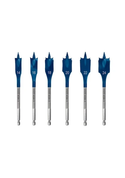 Bosch 14-24 Mm 6 Lı Expert Yaprak Matkap Ucu Seti 2608900332