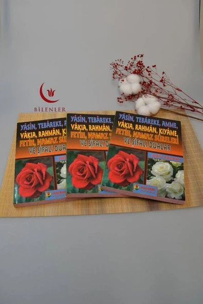 Yasin ve Şifalı Dualar Kitabı Orta Boy - Resim 6