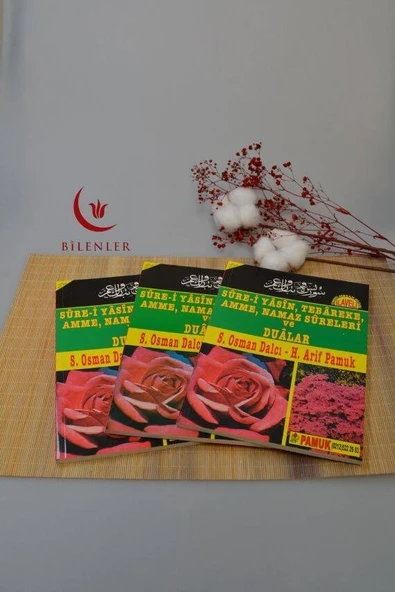 Sure-i Yasin Tebareke Amme Namaz Sureleri ve Dualar Kitabı  Orta Boy - Resim 5