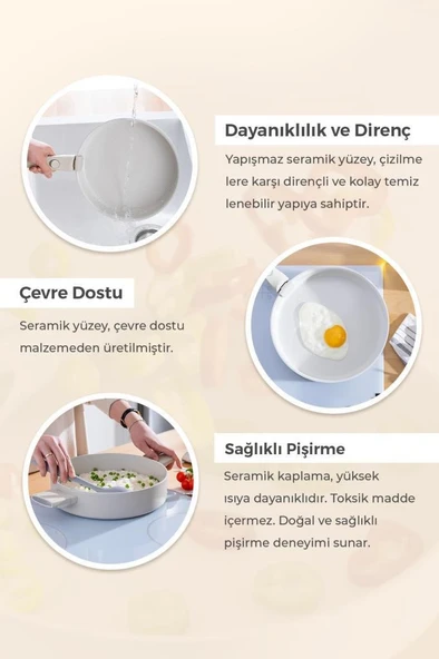 Acar Ultimate İndüksiyonlu Pro Dövme 28 cm Tava BFT-07841 - 2