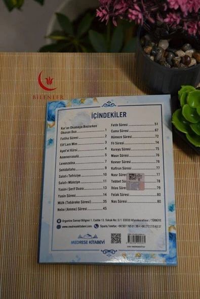 Mevlit Hediyeliği 41 Yasin Bilgisayar Hatlı Türkçe Okunuş Mealli ve Sesli 5 Adet Mavi - Resim 5