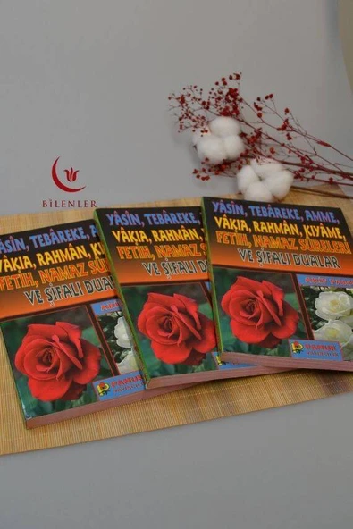 Yasin ve Şifalı Dualar Kitabı Orta Boy - Resim 4