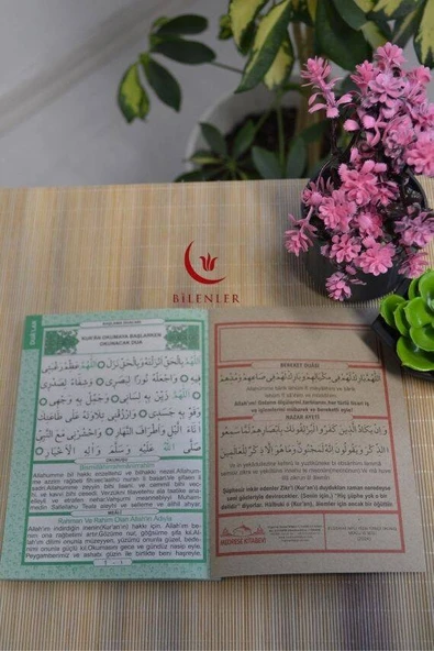 Mevlit Hediyeliği 41 Yasin Bilgisayar Hatlı Türkçe Okunuş Mealli ve Sesli 5 Adet Yeşil - Resim 3