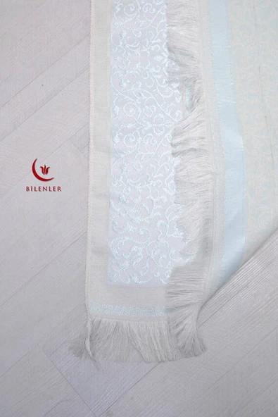 Pamuk Tafta Seccade Beyaz - Resim 4