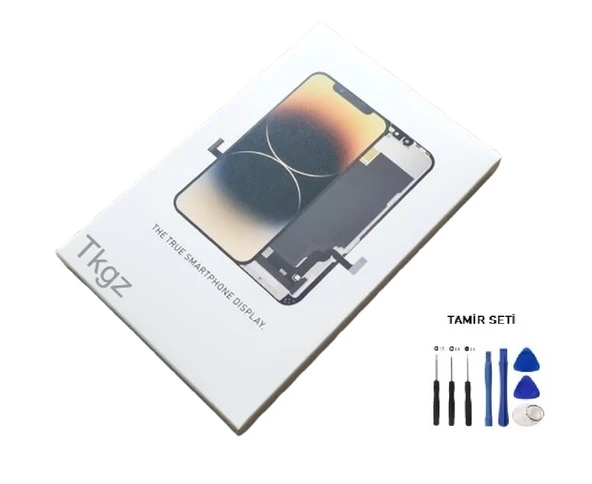 Tkgz iPhone 13 PRO Lcd Ekran Dokunmatik A+A Kalite  + TAMİR SETİ ürün görseli 1