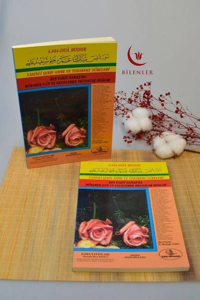 Beş Vakit Namazda Mübarek Gün ve Gecelerde Okunacak Dualar Yasin-i Şerif Tebareke ve Amme Sureleri Orta Boy ürün görseli