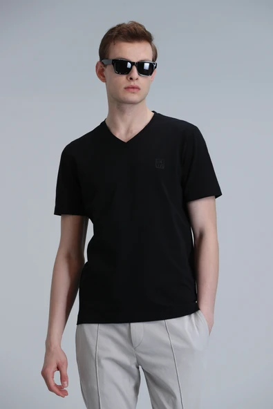 Lufian 111020224 Tuna Modern Grafik T- Shirt Erkek Tişort