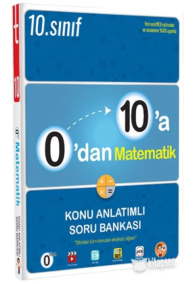 0 dan 10 a Matematik Konu Anlatımlı Soru Bankası Tonguç Akademi