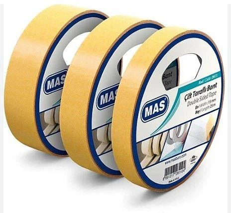 MAS ÇİFT TARAFLI BANT 38 MMx25 M 2614