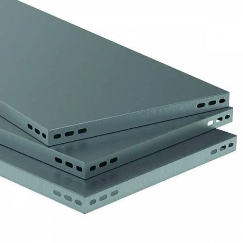 6 Katlı Duble Paslanmaz Krom Raf - Inox Soğuk Oda Rafı, Buzhane Rafı  43x75 cm 150 cm 1.00 mm - Resim 3