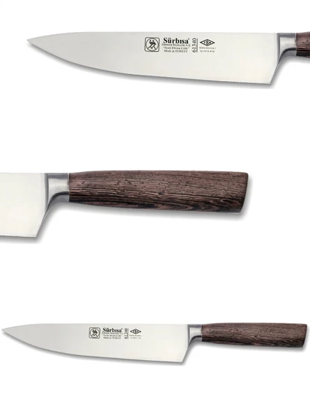 Sürbisa Sıcak Dövme Şef Bıçağı 61340 22.5 cm - Resim 2
