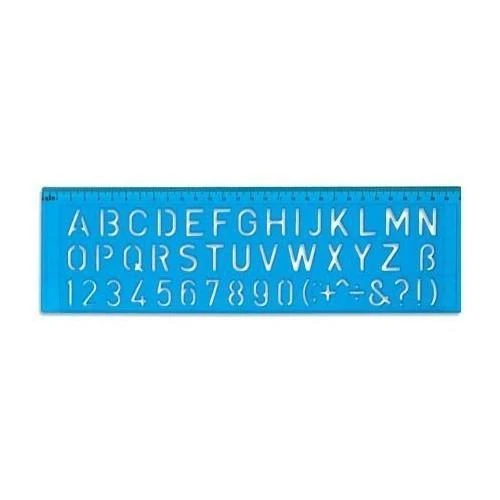 RİO CETVEL HARF VE YAZI ŞABLONU 30 CM