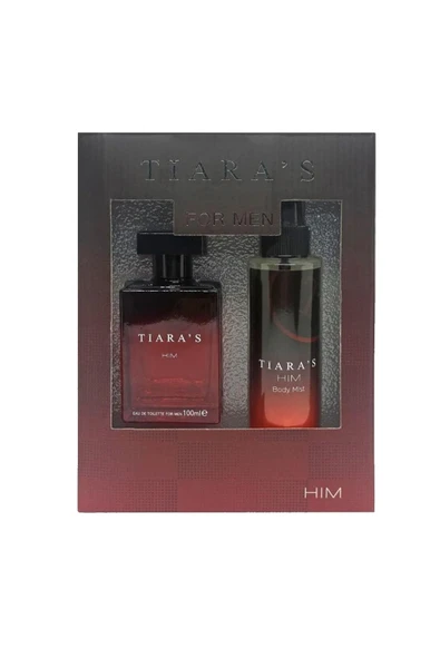 TIARAS SET EDT 100+BADY MiST HiM