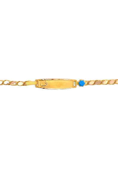 Cigold Taşlı Çocuk Bileklik 14 Ayar Altın 1.92 Gr OA-C11203029254 - 4