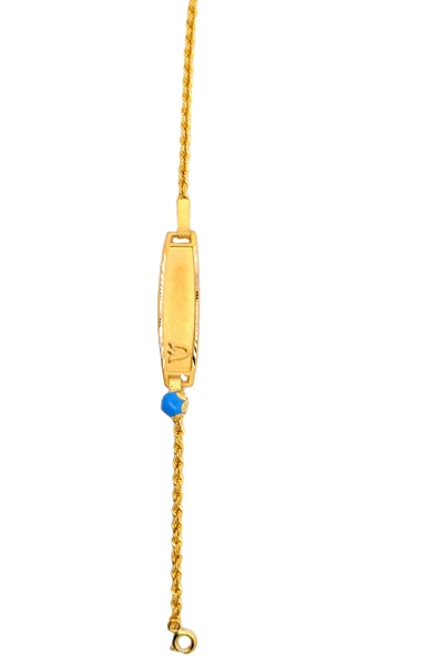 Cigold Taşlı Çocuk Bileklik 14 Ayar Altın 1.52 Gr OA-C11403029252 - 3