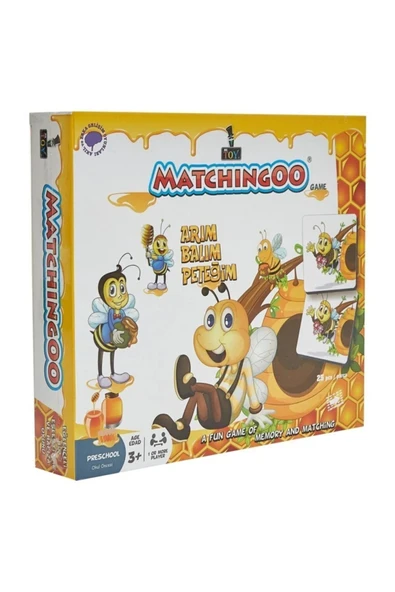 Matchingoo Memory Game Hafıza Oyunu Arım Balım Peteğim