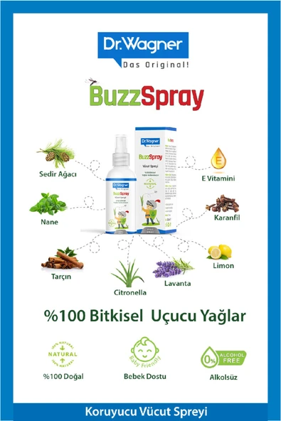 DR.WAGNER BUZZ SPRAY 100ML. - 3