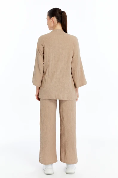Kadın Kimono Pantolon Takım - 10