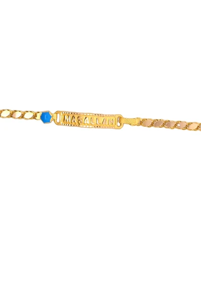 Cigold Taşlı Çocuk Bileklik 14 Ayar Altın 1.75 Gr OA-C11203029249 - 4