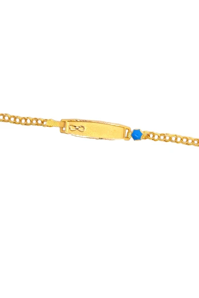 Cigold Taşlı Çocuk Bileklik 14 Ayar Altın 1.67 Gr OA-C11203029253 - 2
