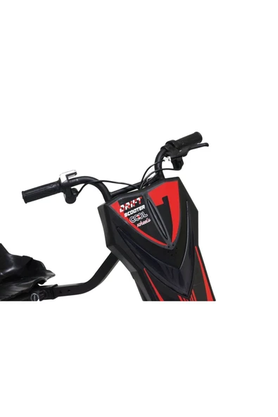 Cool Wheels Işıklı Drift Scooter, Elektrikli, Müzikli, 8+ Üstü Kırmızı FR59946 - 4