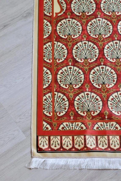 İpek Dokulu Keseli Seccade Çok Renkli- KT01 - Resim 2