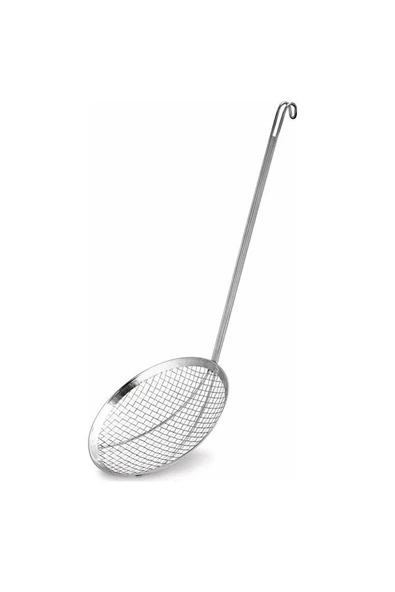 Kütükçüoğlu Paslanmaz Kevgir Seyrek Çapı 24 cm Sapı 46 Cm ürün görseli 1