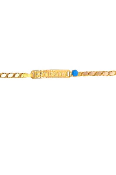 Cigold Taşlı Çocuk Bileklik 14 Ayar Altın 1.75 Gr OA-C11203029249 - 2