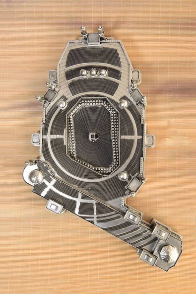 Mescid-i Haram Boytu Gümüş Renk - Resim 4