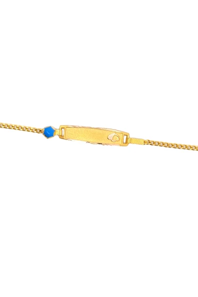 Cigold Taşlı Çocuk Bileklik 14 Ayar Altın 1.49 Gr OA-C11203029258 - 2