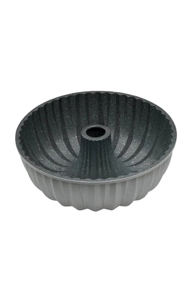 Emsan Griss Hardstone Gri Döküm Kek Kalıbı 24 cm - 5