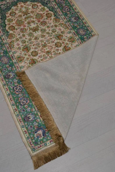 Pratik ve Taşınabilir İpek Dokulu Çantalı Seccade-MT09 - Resim 4