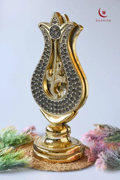 Allah(c.c) Muhammed(s.a.v) Lafızlı Esmaü-l Hüsnalı İkili Takım Biblo - Resim 5