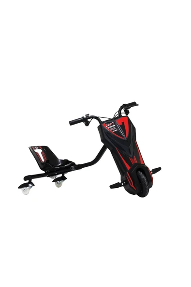 Cool Wheels Işıklı Drift Scooter, Elektrikli, Müzikli, 8+ Üstü Kırmızı FR59946 - 3