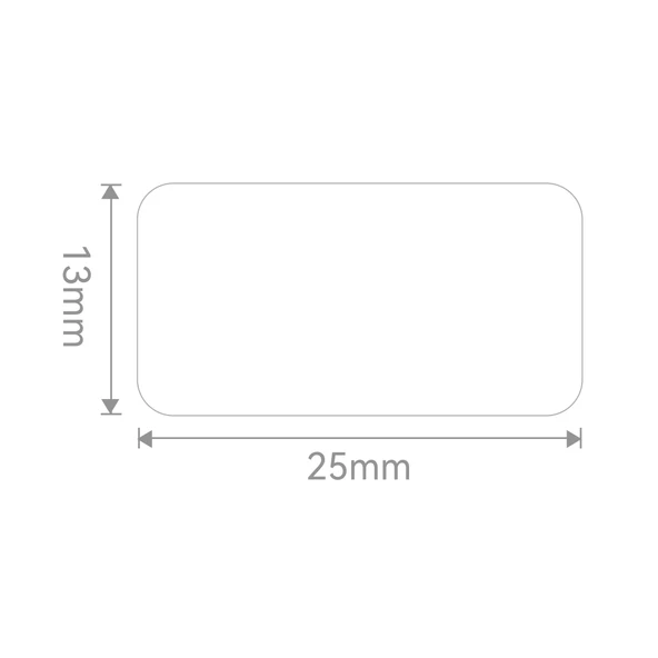 Niimbot PL25x13mm 390 Adet -80°C Beyaz Etiket (M2) - 2