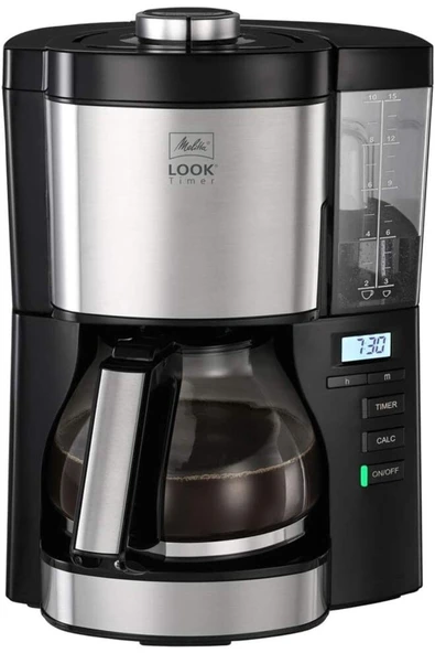 Melitta Look V Timer Zaman Ayarlı Filtre Kahve Makinesi Siyah