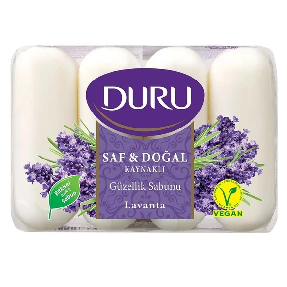 Duru Saf Doğal Lavanta 4*70 G