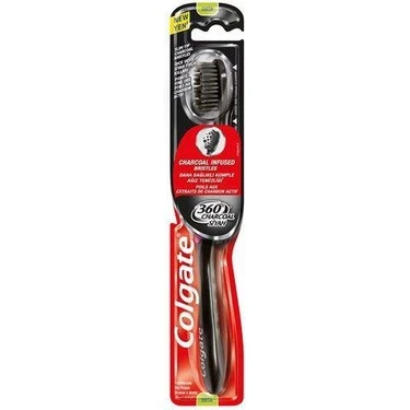 Colgate 360 Charcoal Diş Firça Medium 12