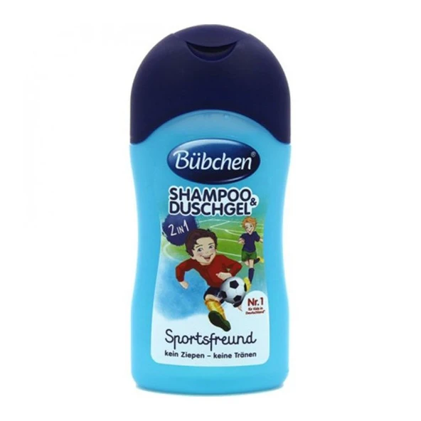 Bübchen Şampuan&Duş Jeli Sport+Fun 50Ml