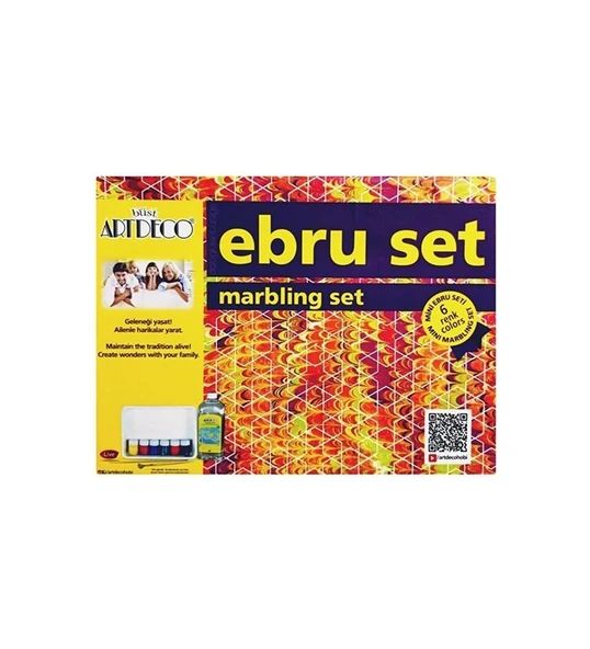 ARTDECO EBRU BAŞLANGIÇ SETİ 6 RENK